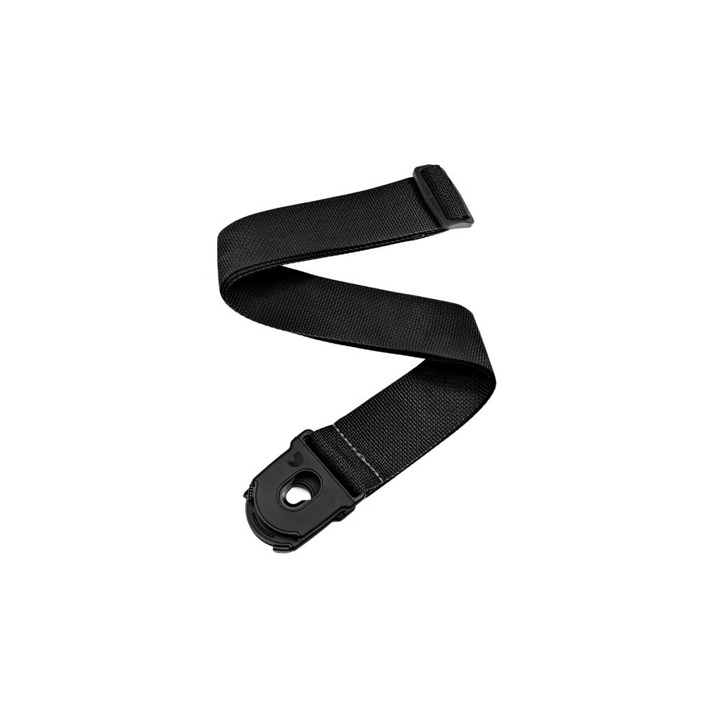 Ремінь для гітари D'Addario Planet Lock PolyPro Guitar Strap Black (PWSPL200) - зображення 1