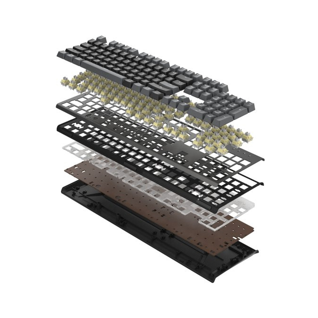 Клавіатура A4Tech FS100 RGB FS Switch USB Stone Black (4711422003925) - зображення 8