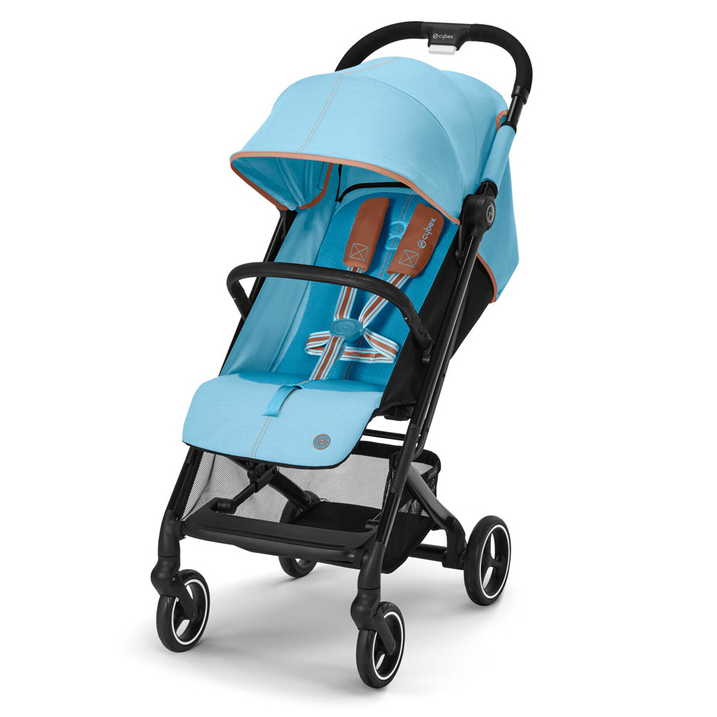 Коляска Cybex Beezy Beach Blue (з бампером) (523000201) - зображення 1