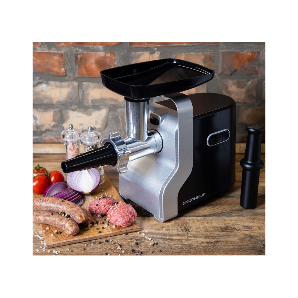 М'ясорубка Grunhelm AMG220SS - зображення 8