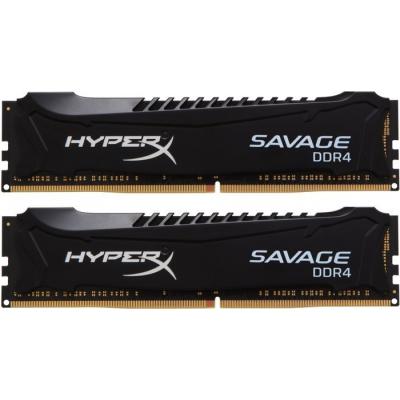 Модуль пам'яті для комп'ютера DDR4 32GB (2x16GB) 2400 MHz HyperX Savage Kingston Fury (ex.HyperX) (HX424C14SBK2/32) - зображення 1