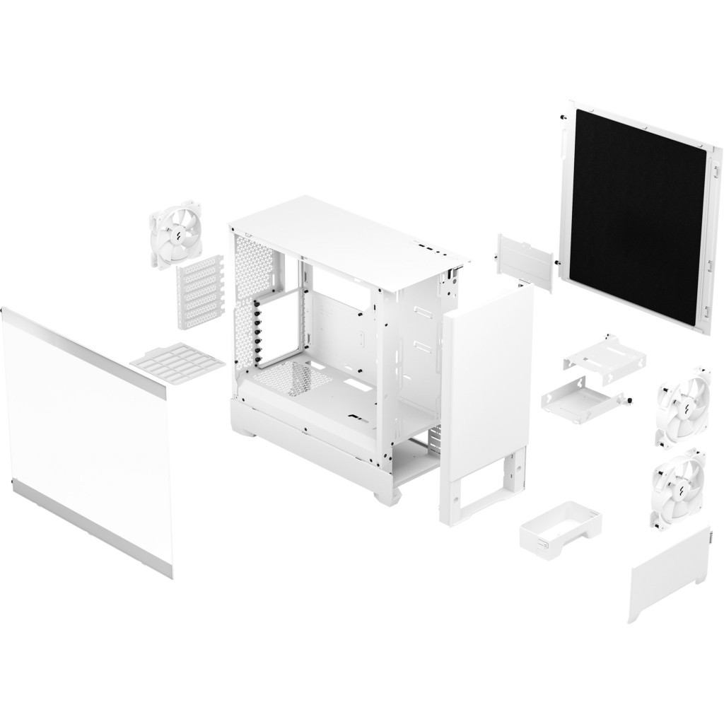 Корпус Fractal Design Pop Silent White TG Clear Tint (FD-C-POS1A-04) - зображення 12