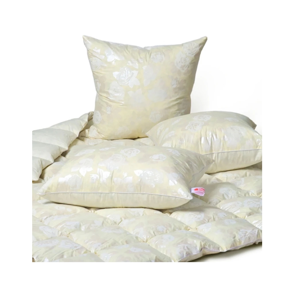 Подушка MirSon пухова 30% пух №2766 Extra м'яка 50х50 см (2200005193990) - зображення 4