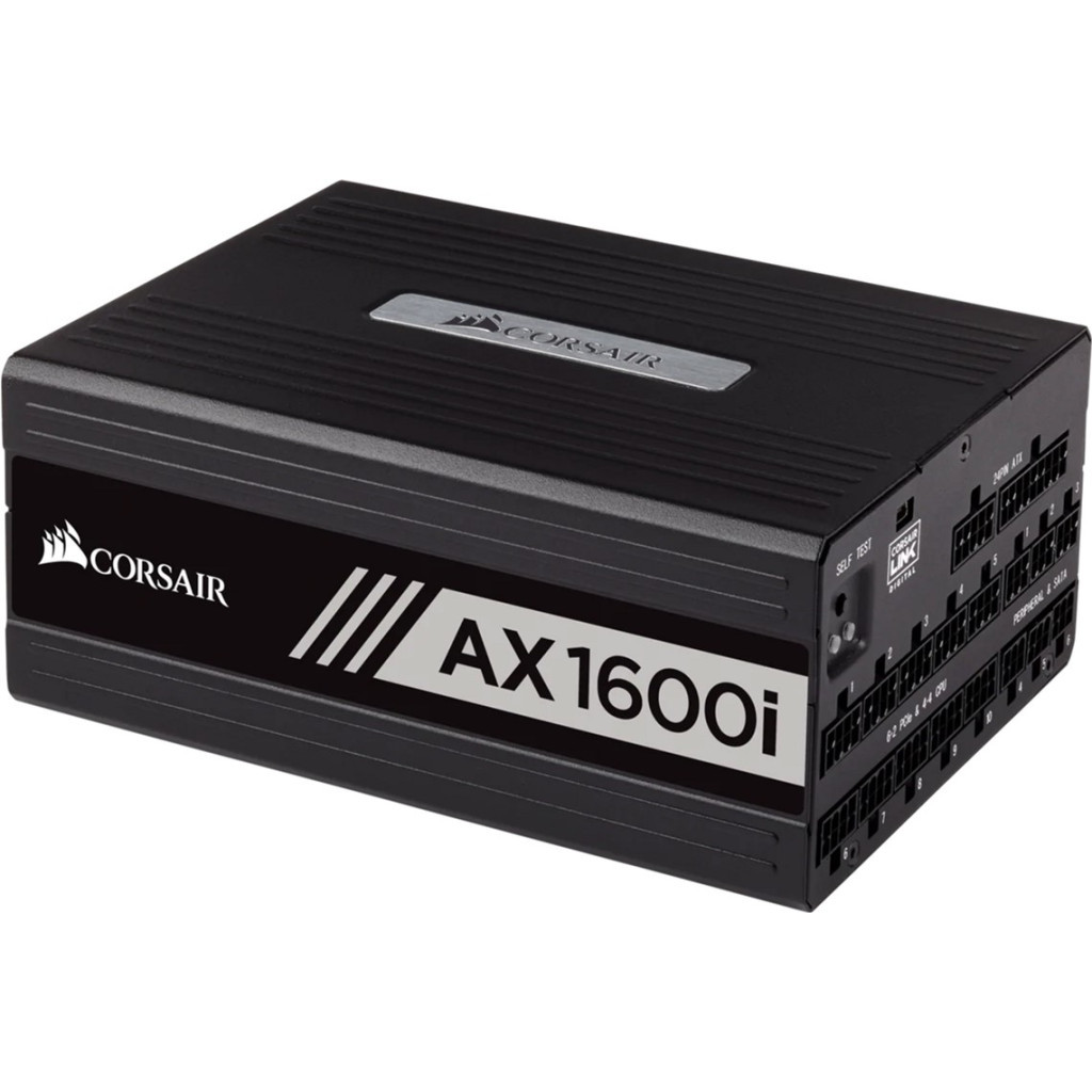 Блок живлення Corsair 1600W AX1600i Digital ATX (CP-9020087-EU) - зображення 3