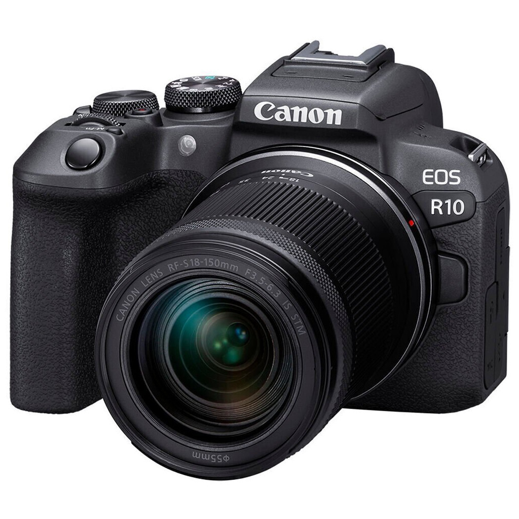Цифровий фотоапарат Canon EOS R10 + RF-S 18-150 IS STM + адаптер EF-RF (5331C029) - зображення 1