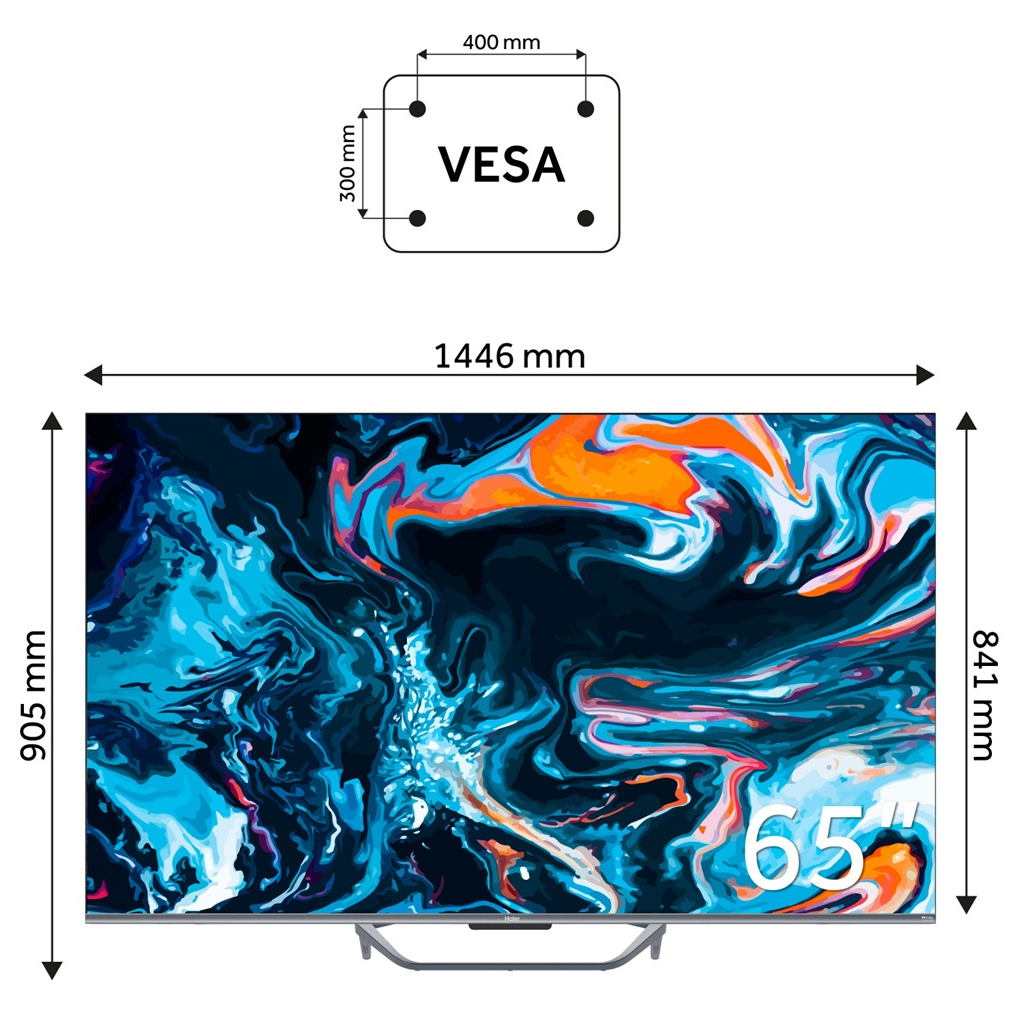 Телевізор Haier H65Q800UX - зображення 3