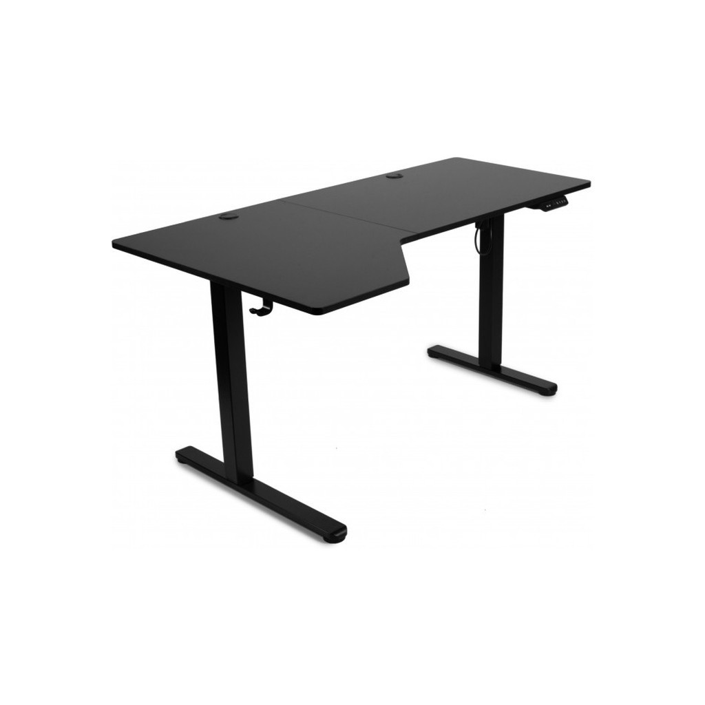 Комп'ютерний стіл Barsky StandUp Corner 1450x850 мм Black (BSTc-01) - зображення 1