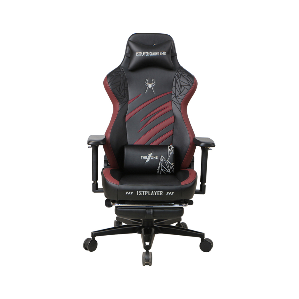 Крісло ігрове 1stPlayer Duke Black-Red (Duke BlackRed) - зображення 2