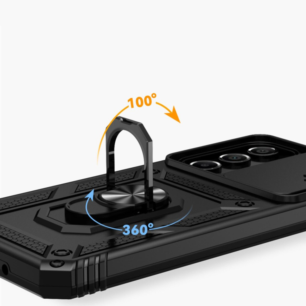 Чохол до мобільного телефона BeCover Military BeCover Samsung A16 4G SM-SM-A165/A16 5G SM-A166 Black (712158) - зображення 4