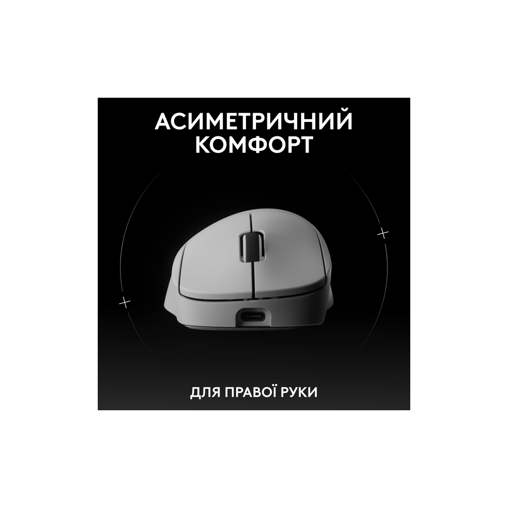 Мишка Logitech G Pro X Superlight 2 Dex Wireless White (910-007365) - зображення 2