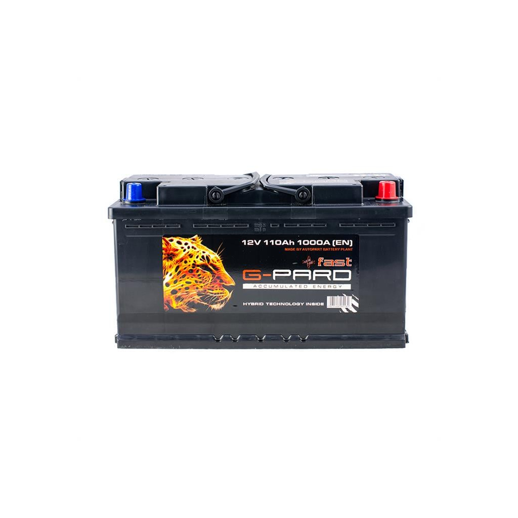 Акумулятор автомобільний G-Pard 110 Аh/12V Fast Euro (TRC110-F00) - зображення 1
