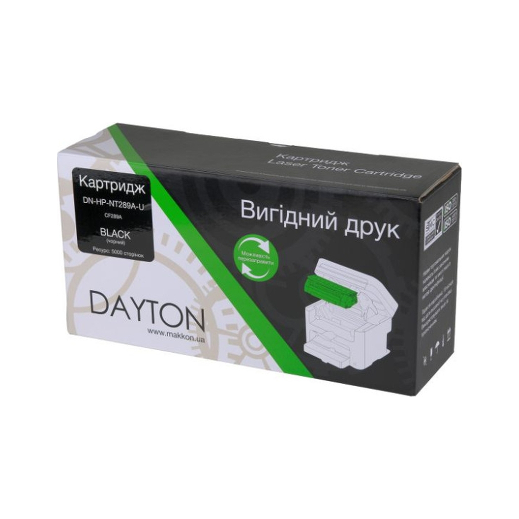 Картридж Dayton HP CF289A (89A) (DN-HP-NT289A-U) - изображение 3