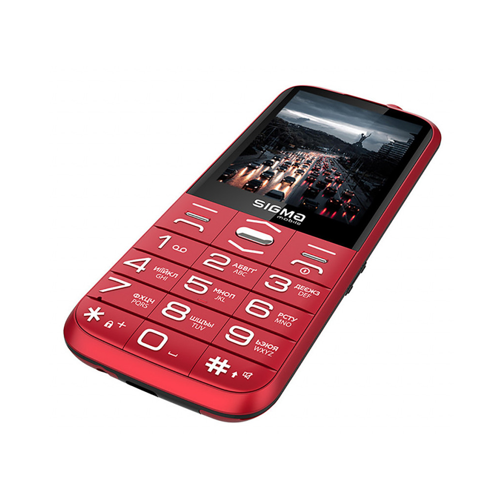 Мобільний телефон Sigma Comfort 50 Grace Type-C Red (4827798121825) - зображення 6