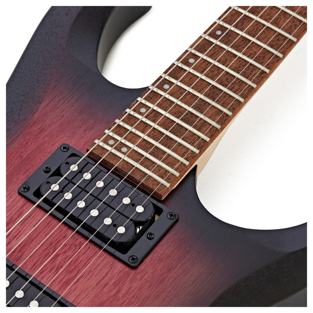 Електрогітара Cort X100 Open Pore Black Cherry Burst (X100 OPBB) - зображення 3