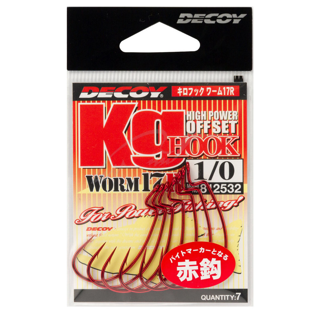 Гачок Decoy Worm17R Kg Hook R 01 (7 шт/уп) (1562.08.66) - зображення 2