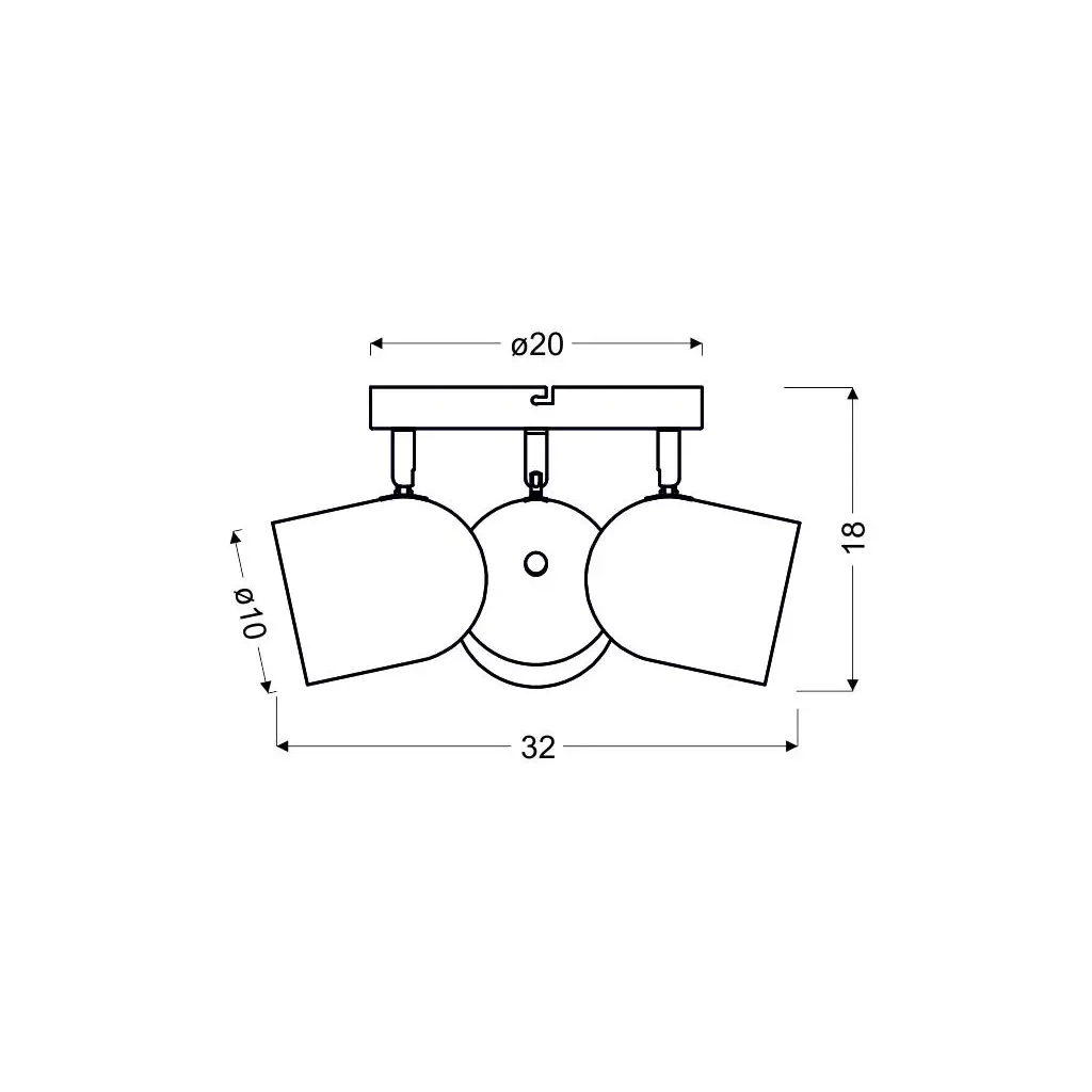 Спот Candellux 98-63274 AZURO (98-63274) - изображение 3