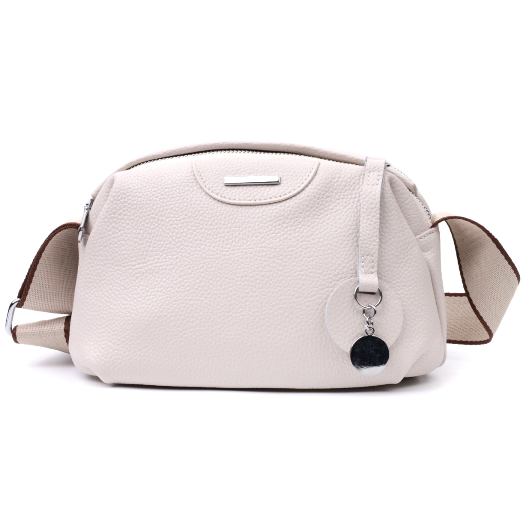 Сумка Vintage З натуральної шкіри Біла (22593) - зображення 5