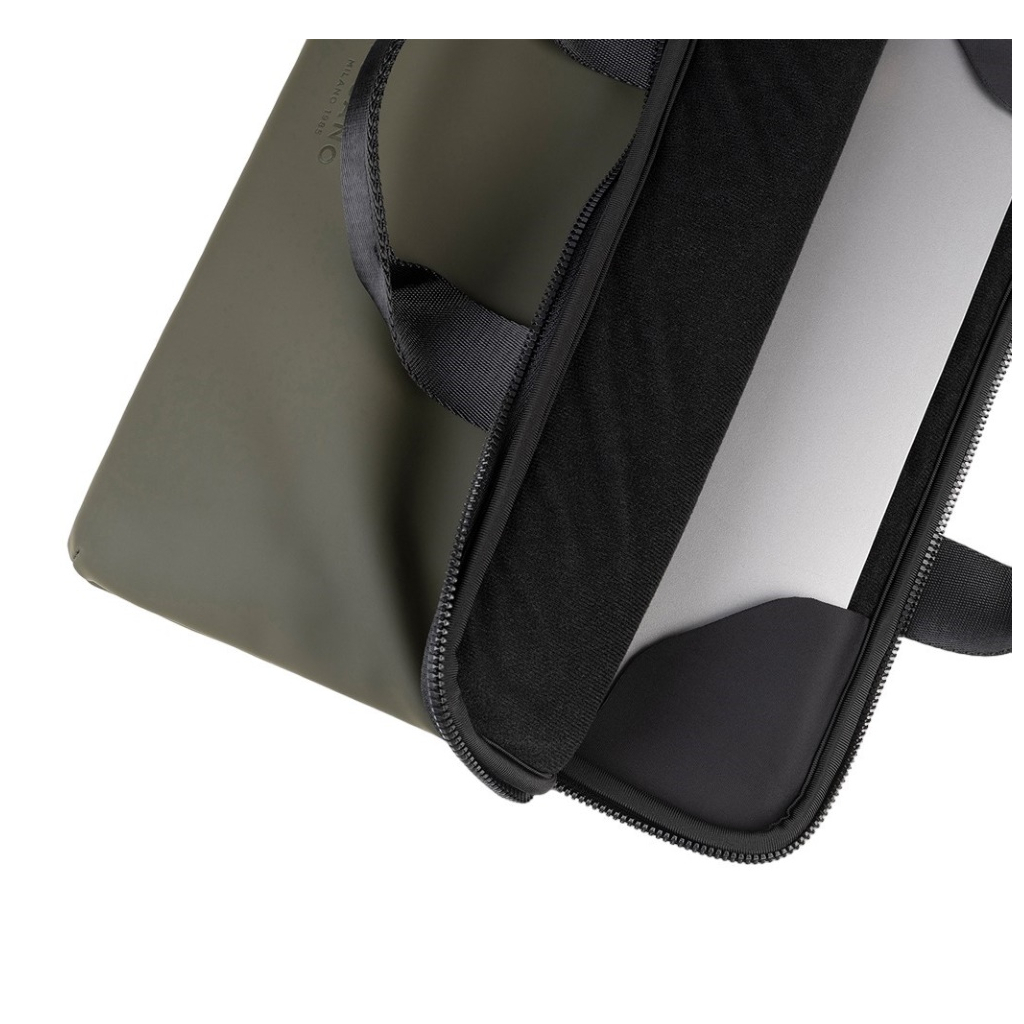 Сумка для ноутбука Tucano 16" Gommo Super Slim green (BSGOM1516-VM) - зображення 6