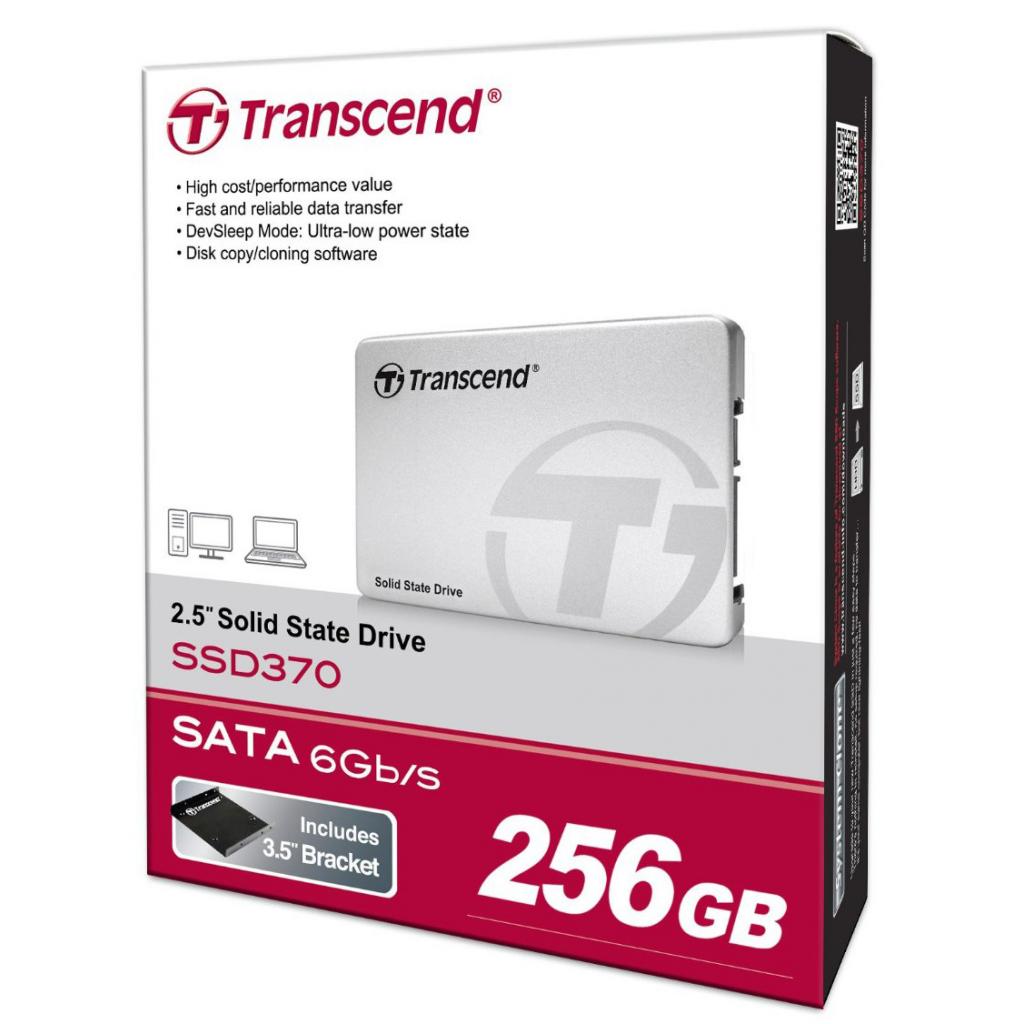 Накопичувач SSD 2.5" 256GB Transcend (TS256GSSD370S) - зображення 5