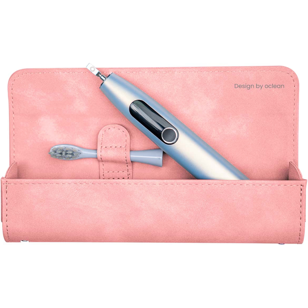 Футляр для зубної щітки Oclean Toothbrush Travel Case PINK New SOFT (6970810553413) - зображення 3