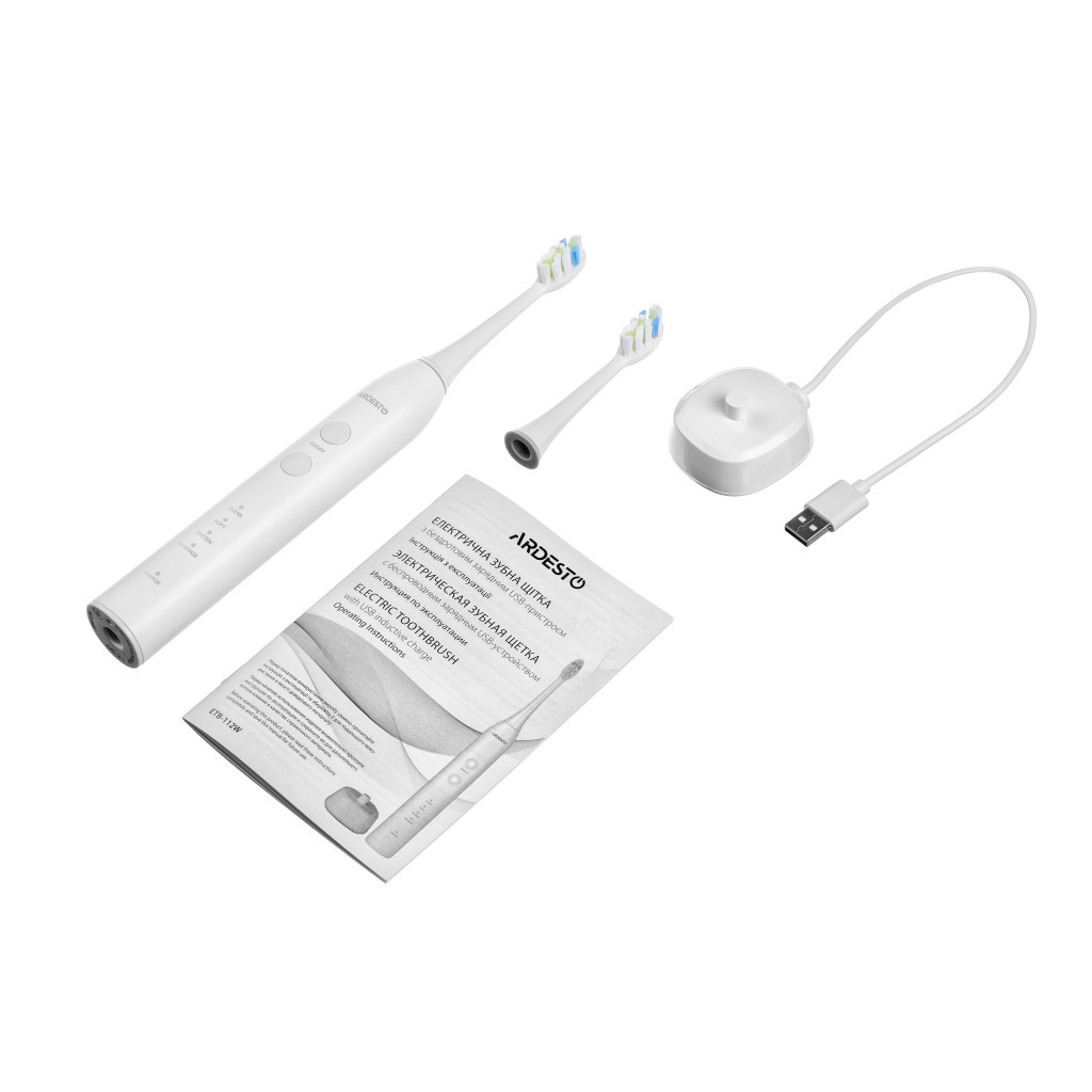 Електрична зубна щітка Ardesto ETB-112W - зображення 7