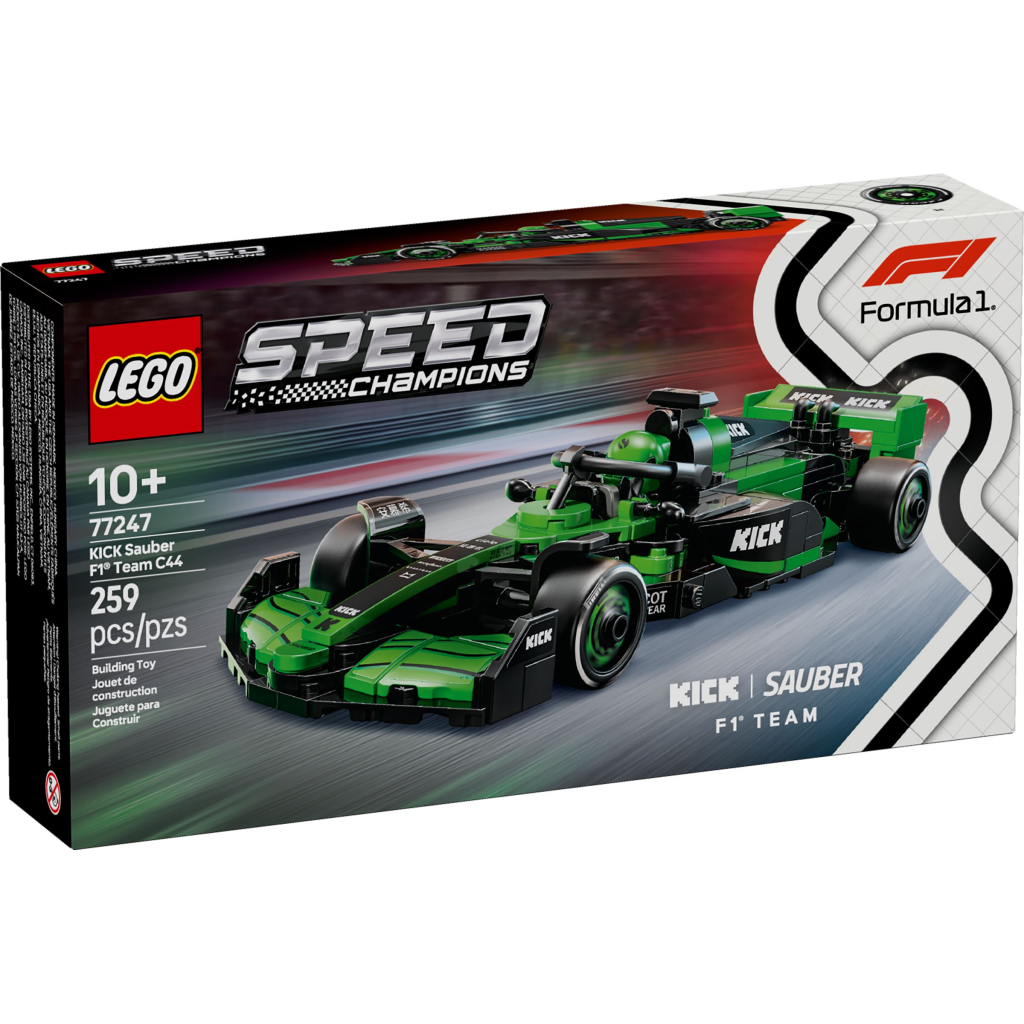 Конструктор LEGO Speed Champions Автомобіль для перегонів KICK Sauber F1 Team C44 (77247) - зображення 1