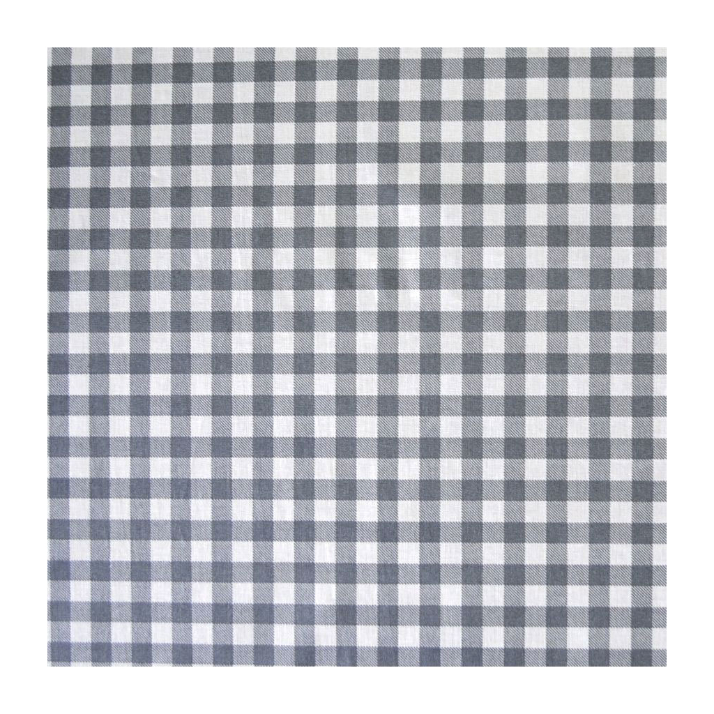 Скатертина Прованс непромокаюча Simfoni сiра клiтинка 136х220 (4823093421929) - зображення 2