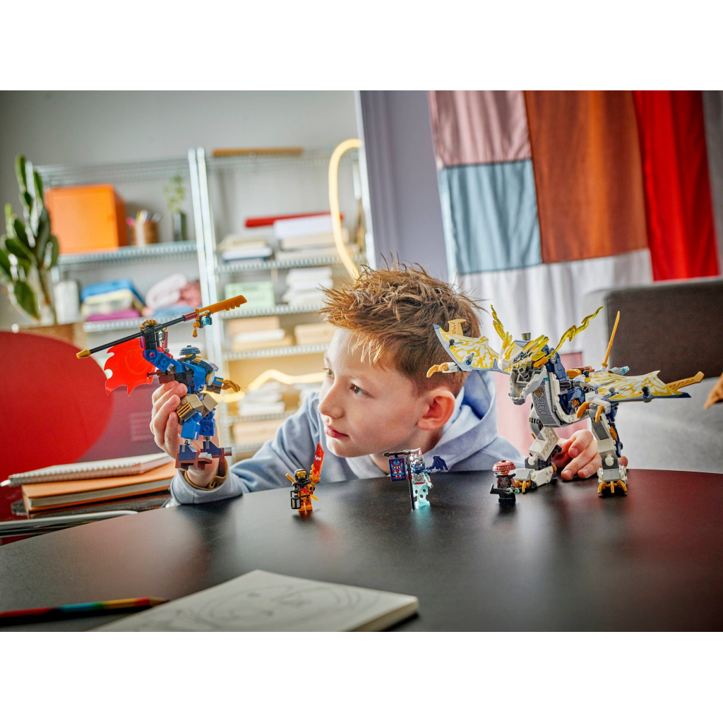 Конструктор LEGO NINJAGO Розбійник: Робот-вершник на драконі (71843) - зображення 9