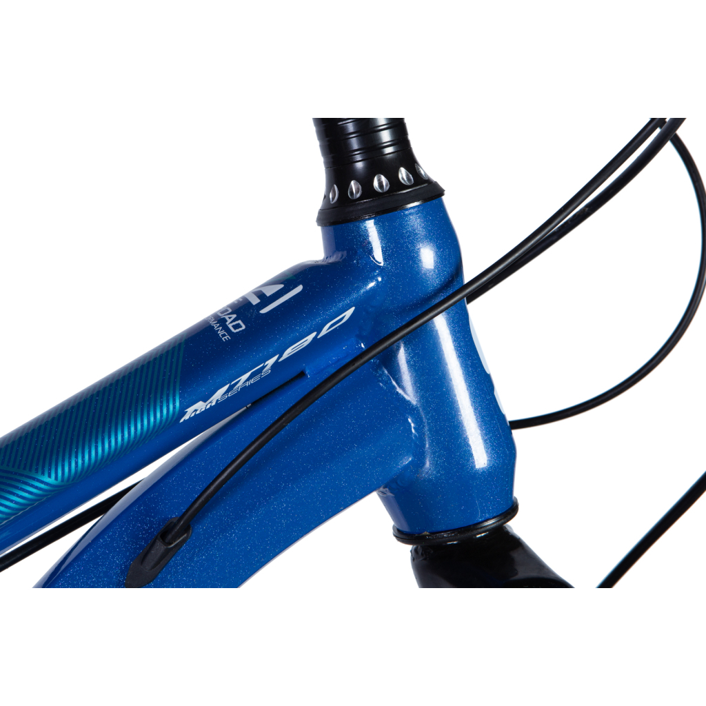 Велосипед Space 26" Saturn AM DD рама-13" St синьо-бірюзовий 2024 (OPS-SP-26-004) - зображення 2