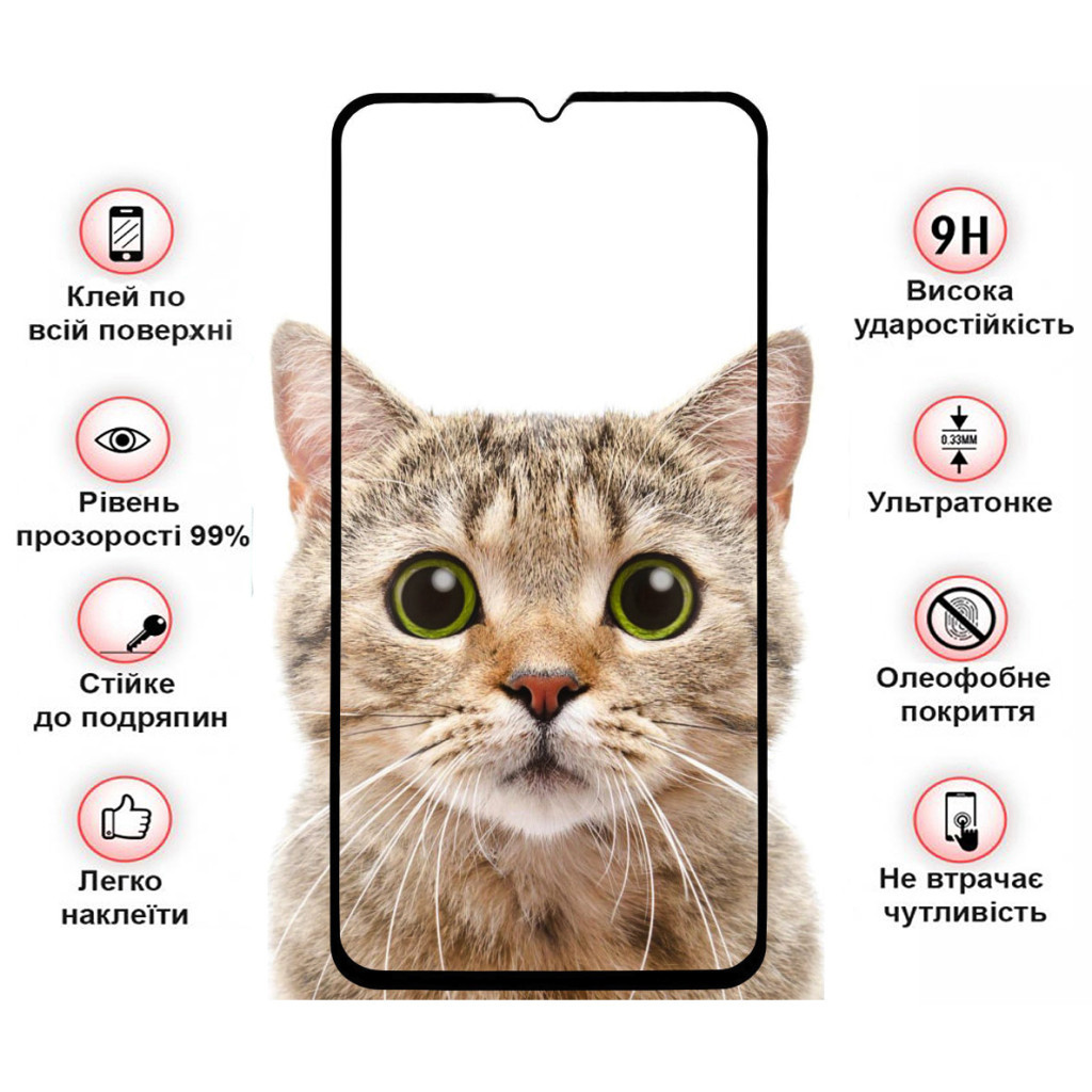 Скло захисне BeCover Samsung Galaxy M15 5G SM-M156 Black (711044) - зображення 3