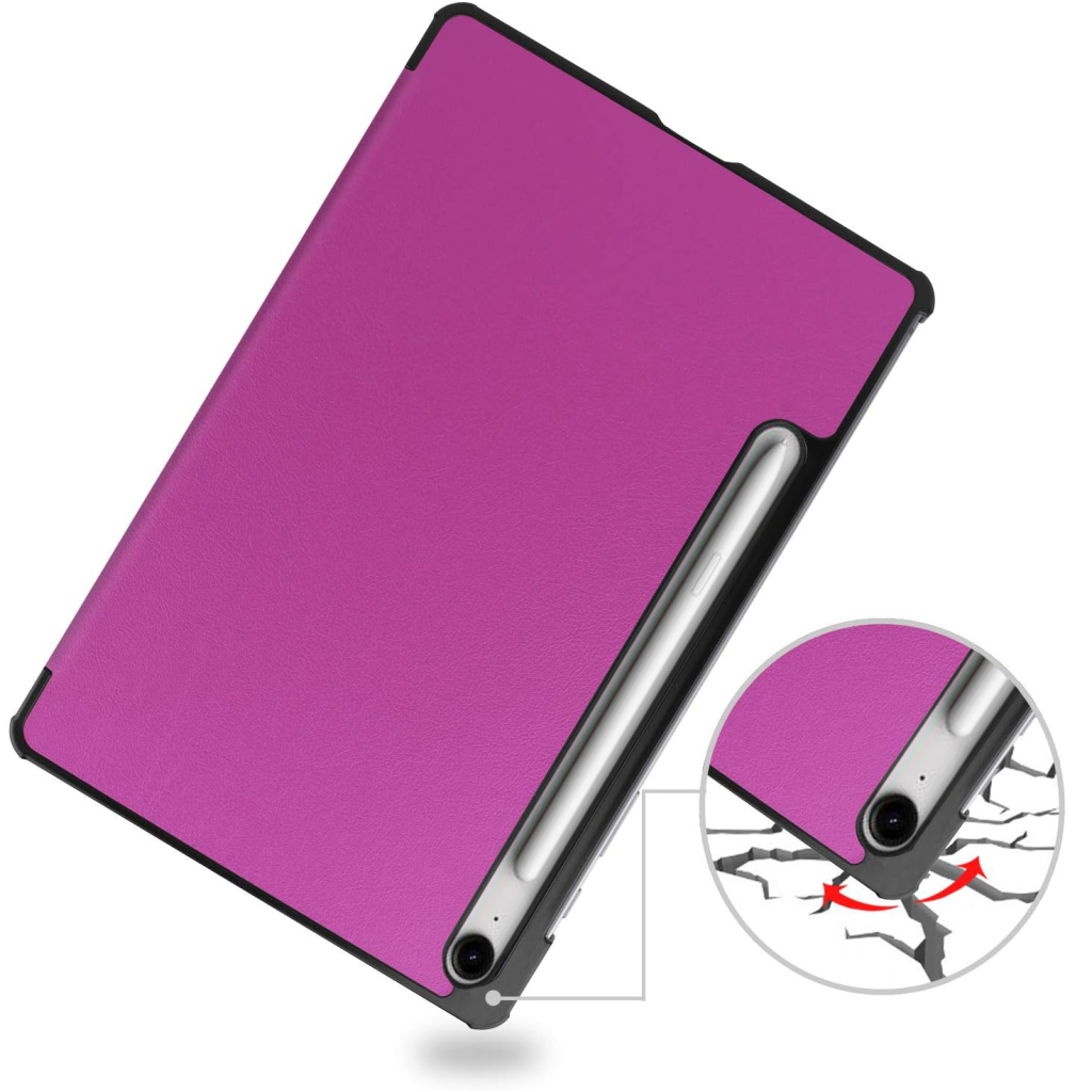 Чохол до планшета BeCover Smart Case Samsung Galaxy Tab S10 FE Plus (SM-X620/SM-X626) 13.1" Purple (713384) - зображення 5