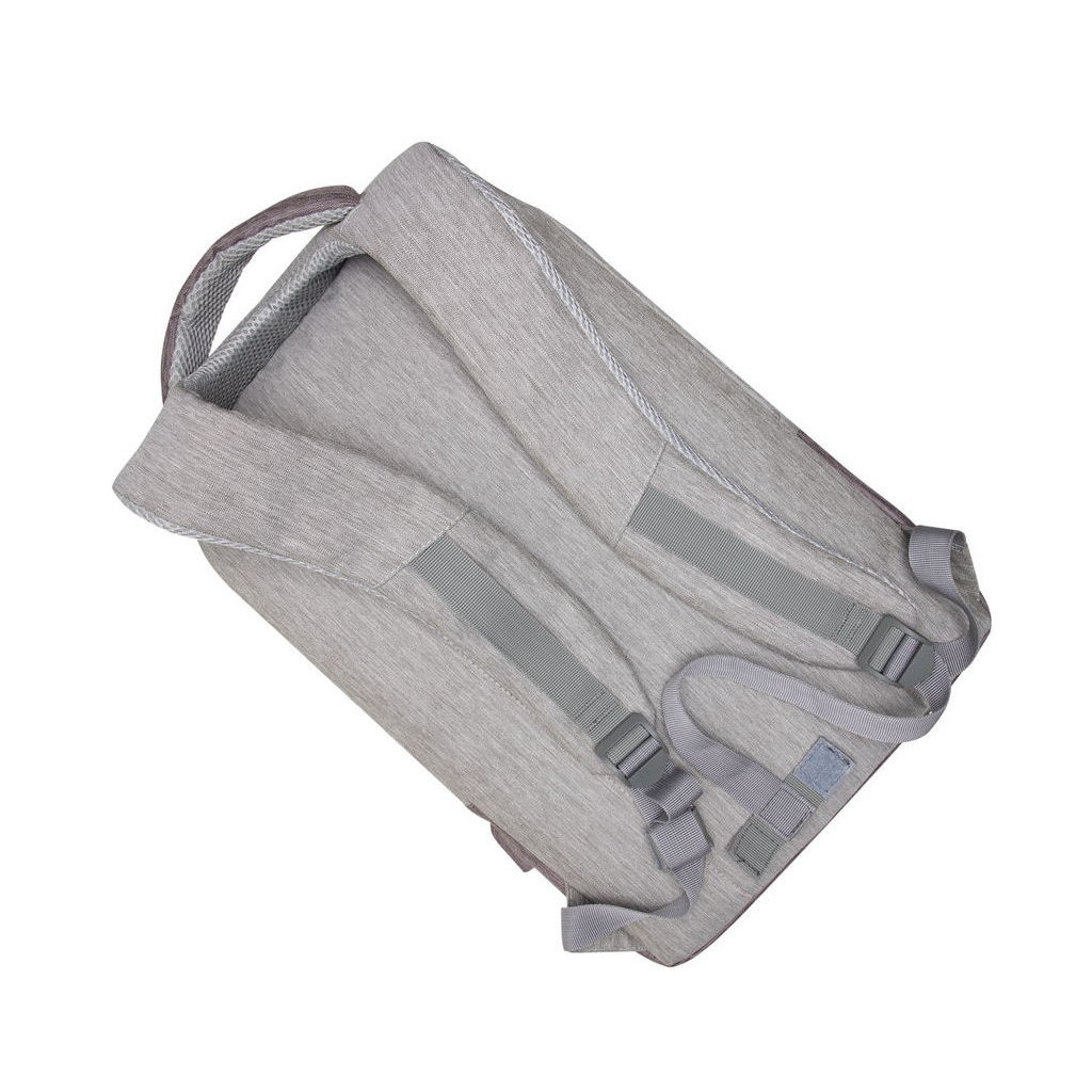 Рюкзак для ноутбука RivaCase 15.6" 7562 Grey/Mocha anti-theft - зображення 7