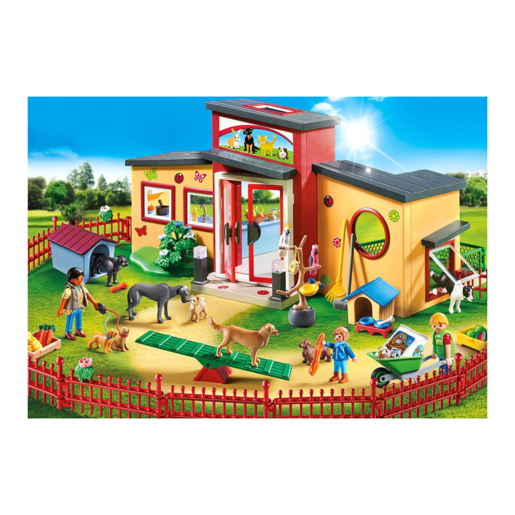 Конструктор Playmobil City life Готель «Маленькі лапки» для домашніх тварин (9275) - зображення 2