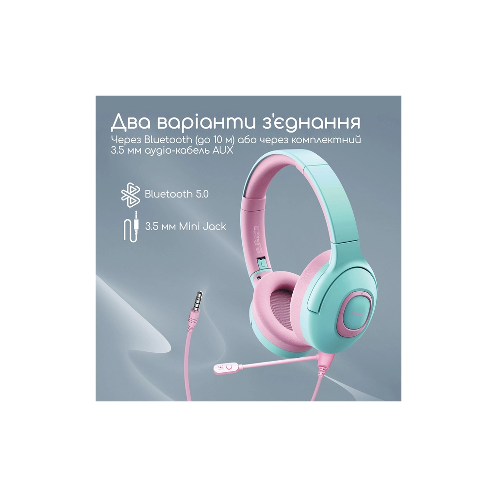 Навушники Promate Coddy Bubblegum (coddy.bubblegum) - зображення 7