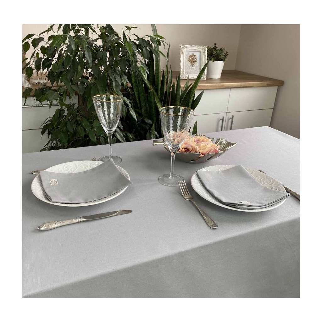 Серветка на стіл Прованс Сіра 35х43 см (21375) - зображення 2