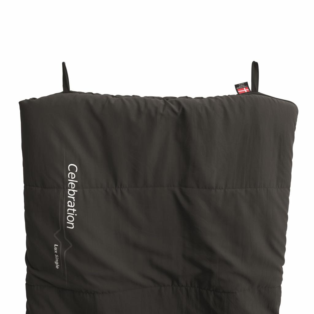 Спальний мішок Outwell Celebration Lux/+4°C Black (Right) (928316) - зображення 6