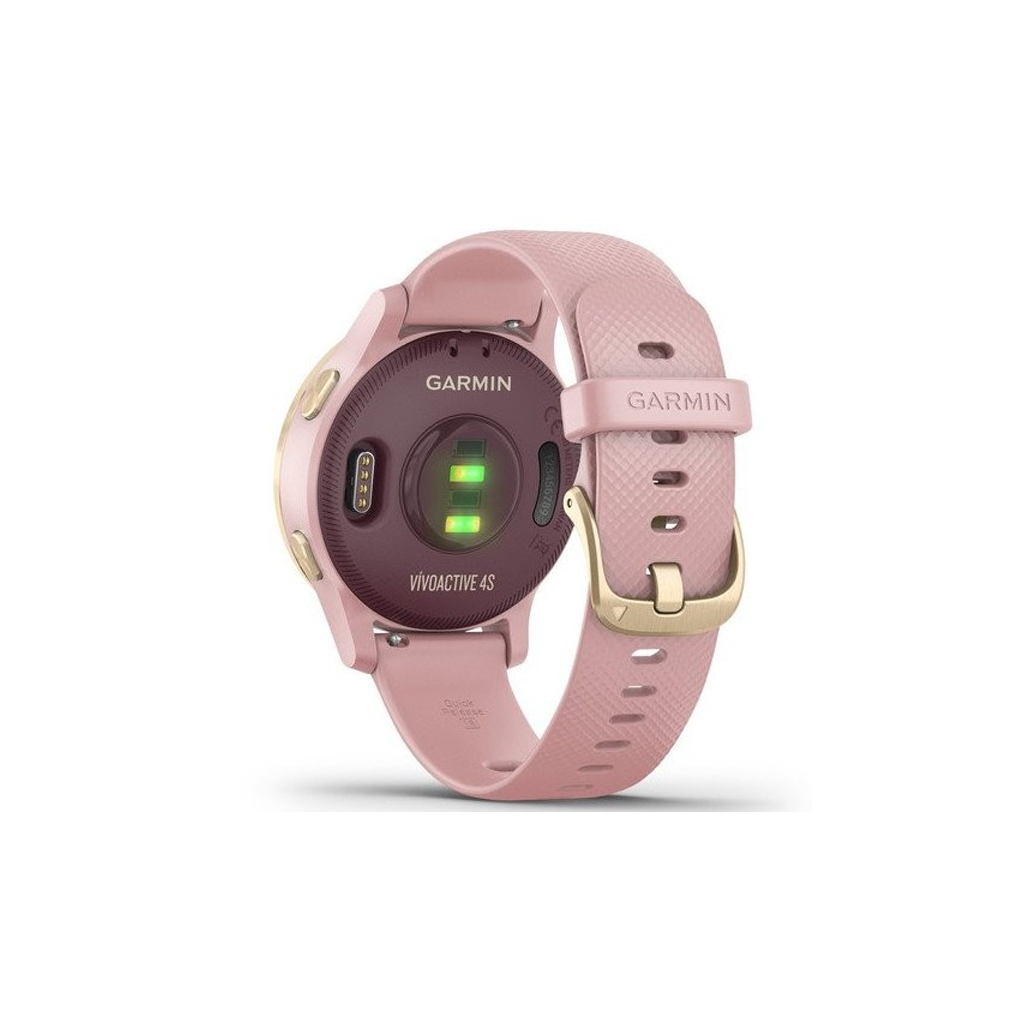 Смарт-годинник Garmin vivoactive 4S, Dust Rose/Light Gold (010-02172-33) - зображення 6