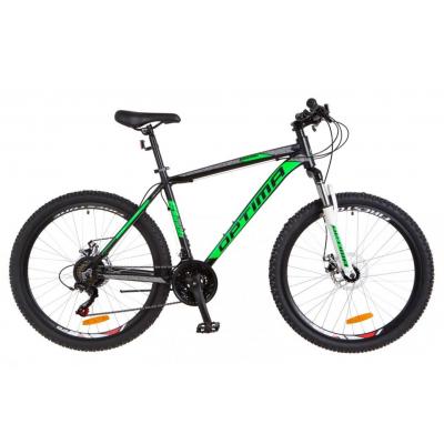 Велосипед Optimabikes 29" MOTION 2018 AM 14G DD рама-21" Al чорно-салатовий (OPS-OP-29-061) - зображення 1