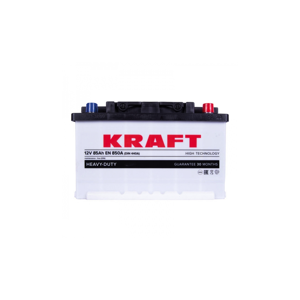 Акумулятор автомобільний KRAFT 85Ah (102462) - зображення 1