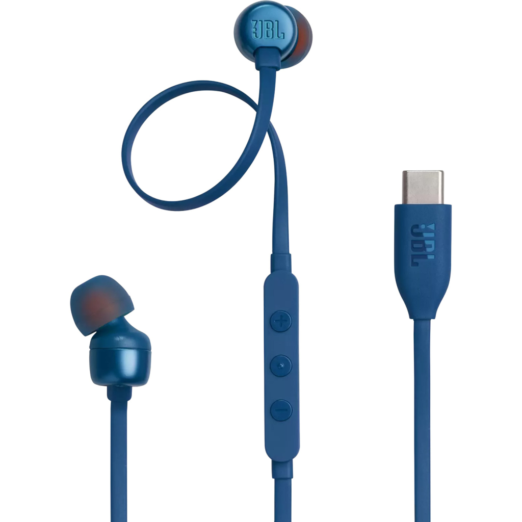 Навушники JBL Tune 310C USB-C Blue (JBLT310CBLU) - зображення 1
