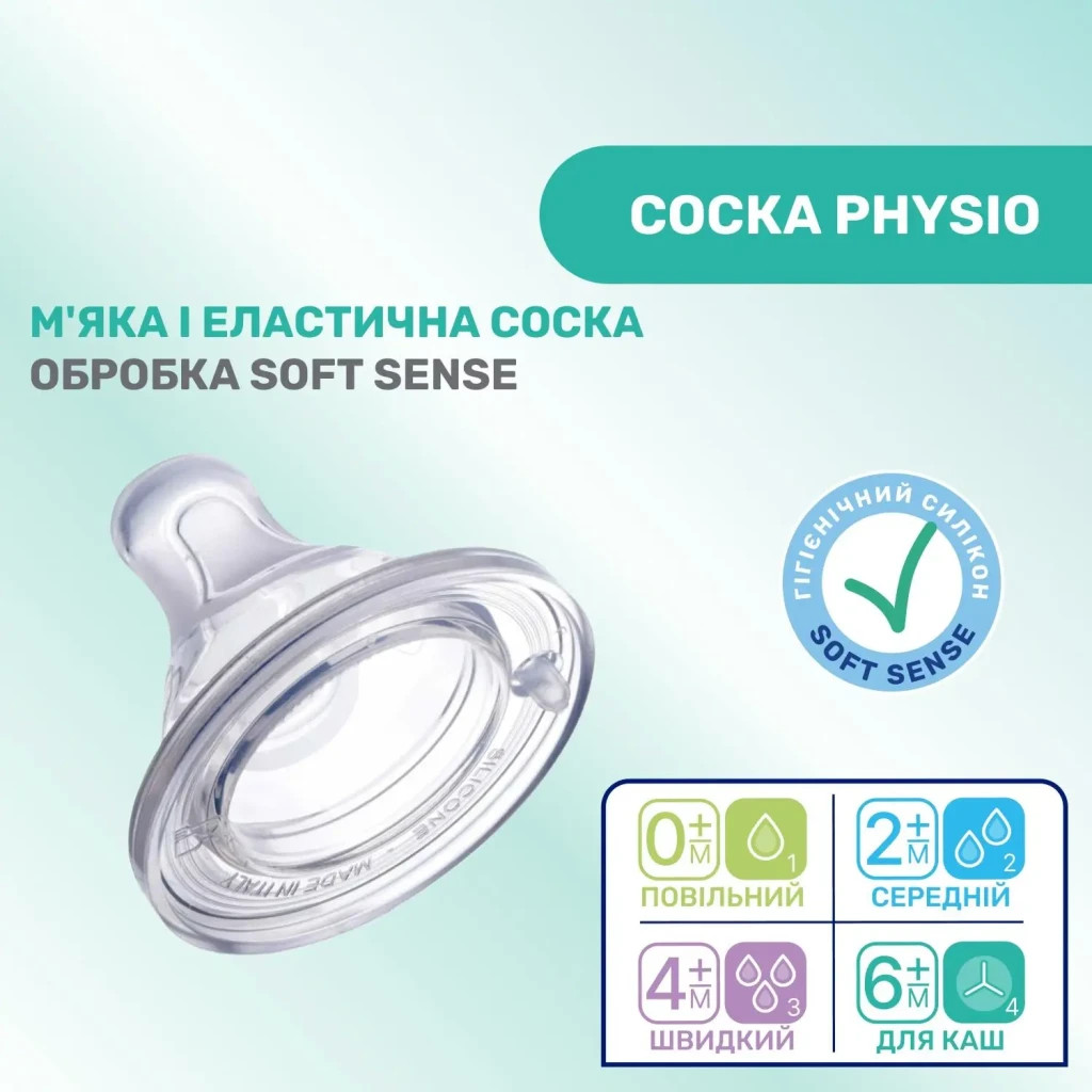 Пляшечка для годування Chicco Perfect 5 Love із силіконовою соскою 2+ міс. 240 мл Рожева (20223.11.40) - изображение 4