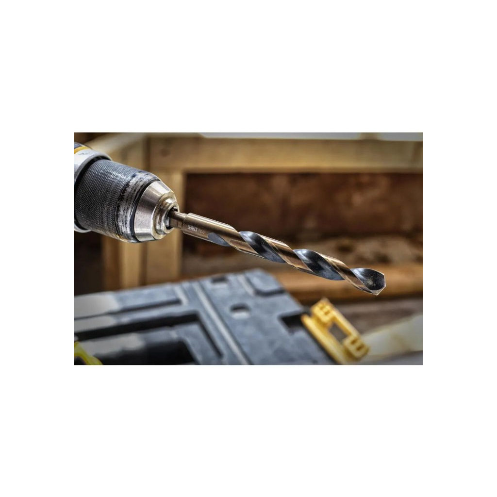 Набір свердл DeWALT по металу Black&Gold HSS-G, 14 шт, кейс Tough Case (DT70727) - зображення 4