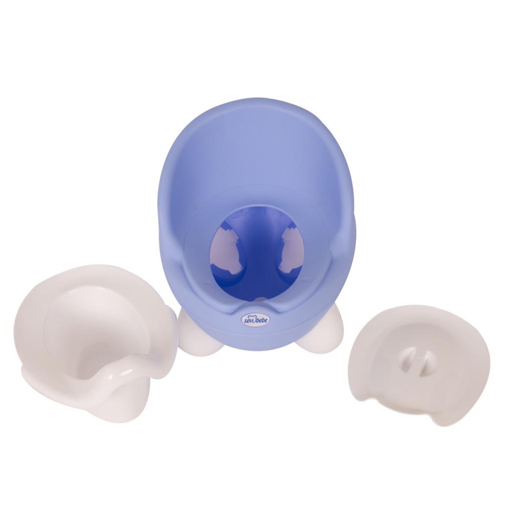 Горщик Sevi Bebe стільчик 66 Блакитний (8692241106614) - зображення 3