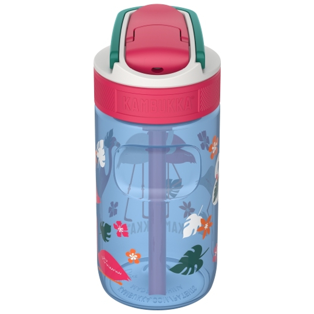 Пляшка для води Kambukka Lagoon 400 мл Blue Flamingo синій/фуксія (11-04052) - зображення 2