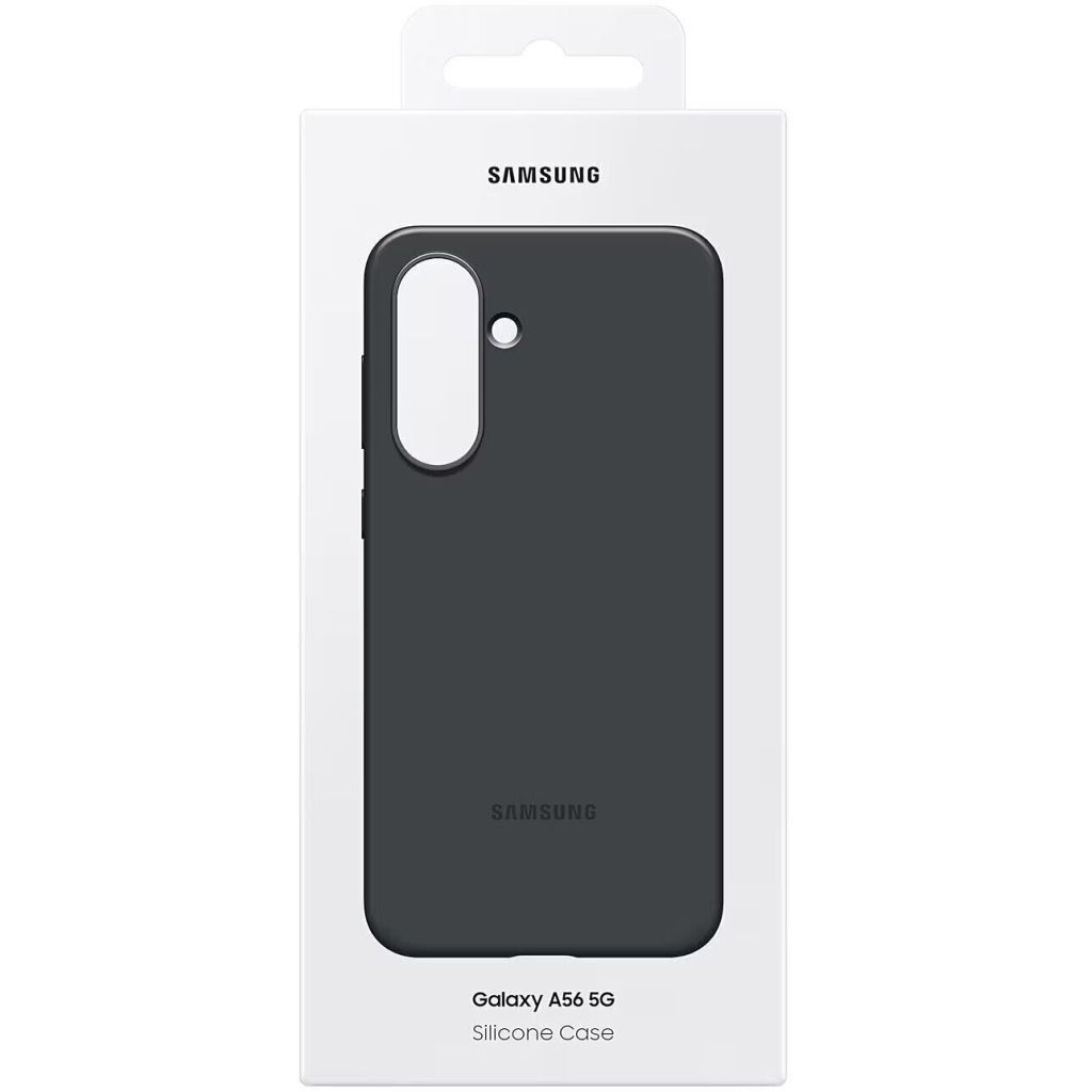 Чохол до мобільного телефона Samsung Galaxy A56 (A566) Silicone Case Black (EF-PA566CBEGWW) - зображення 6