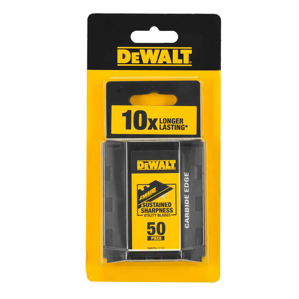Лезо DeWALT Carbide, трапецеподібна, довжина 62 мм, висота 19 мм, 50 шт. (DWHT8-11131) - зображення 3