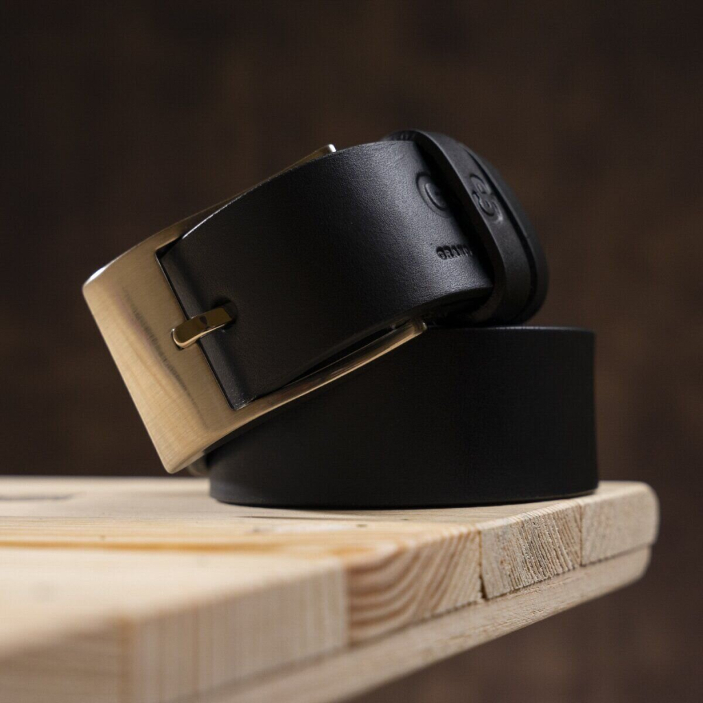 Ремінь Grande Pelle Чорний (11032) - зображення 5