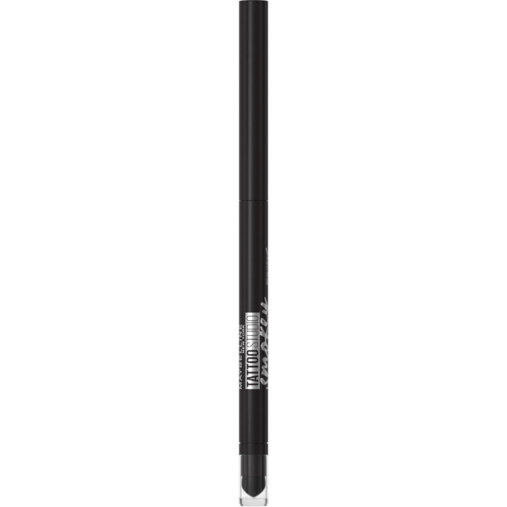 Олівець для очей Maybelline New York Tattoo Studio Smokey Eyeliner 01 - Чорний (3600531638948) - зображення 1