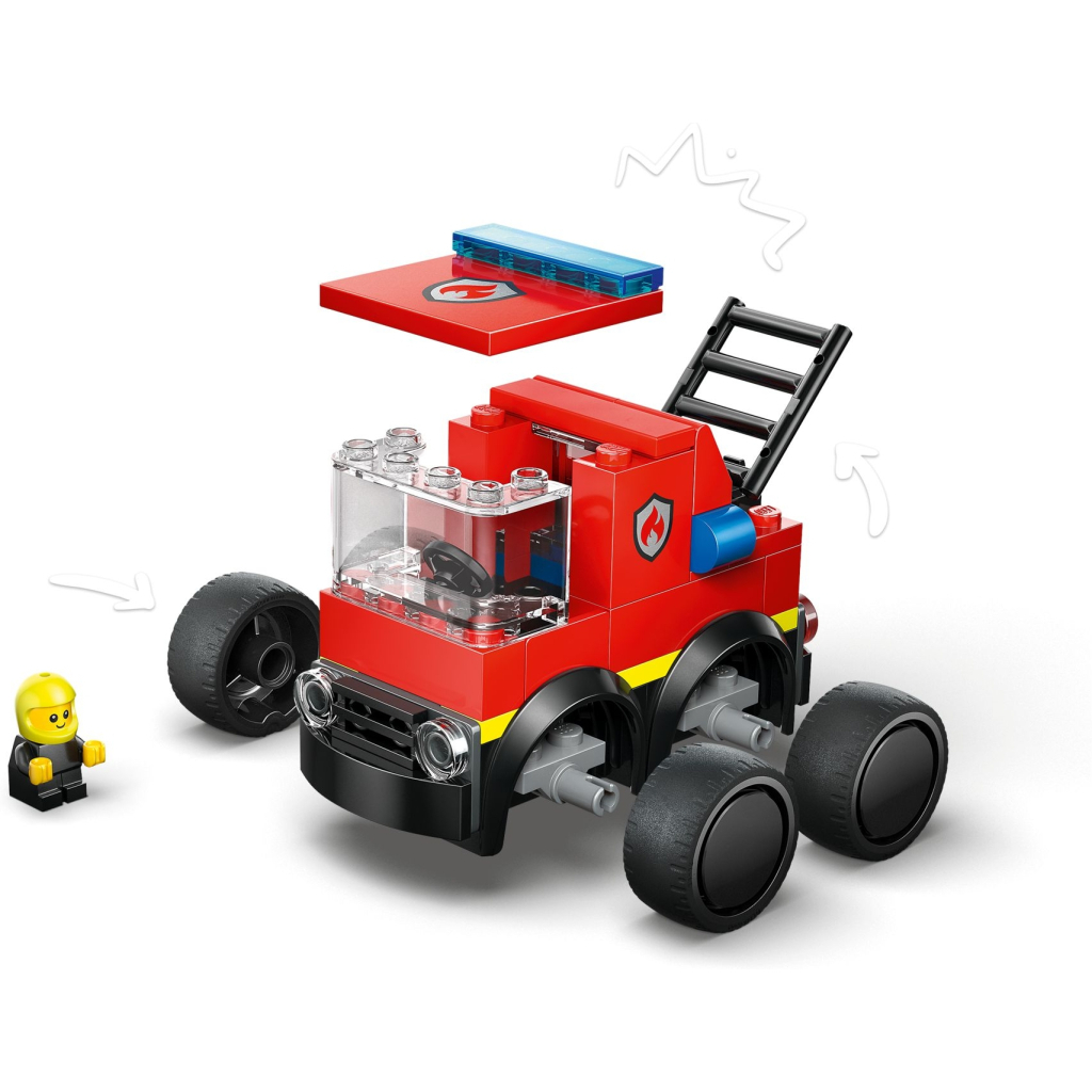 Конструктор LEGO City Автівки — Пожежна машина (60482) - зображення 5