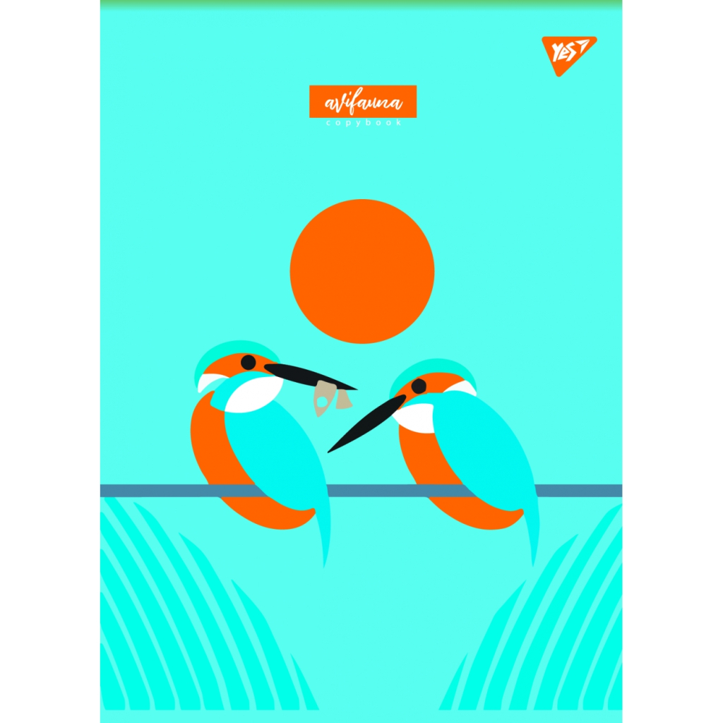 Зошит Yes А4 Avifauna 48 аркушів, клітинка (681930) - зображення 3